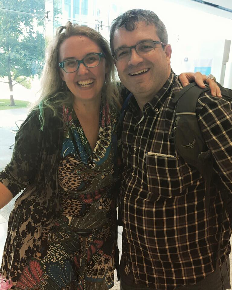 Grant and Leonie meeting