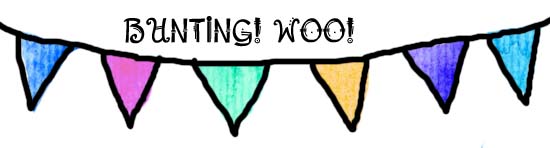How To Make :: No-sew no-buy bunting