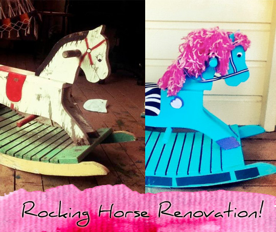 Rocking Horse Renovation: Before + After