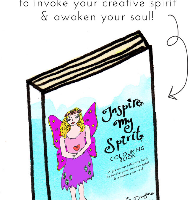 NEW! Free gift! “Inspire My Spirit Colouring Book!”