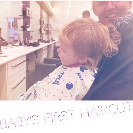 baby first haircut