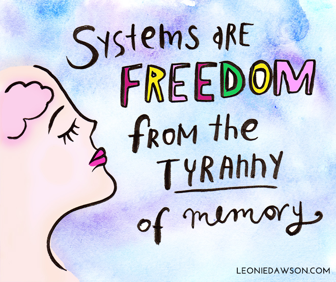 SYSTEMS ARE FREEDOM FROM TYRANNY