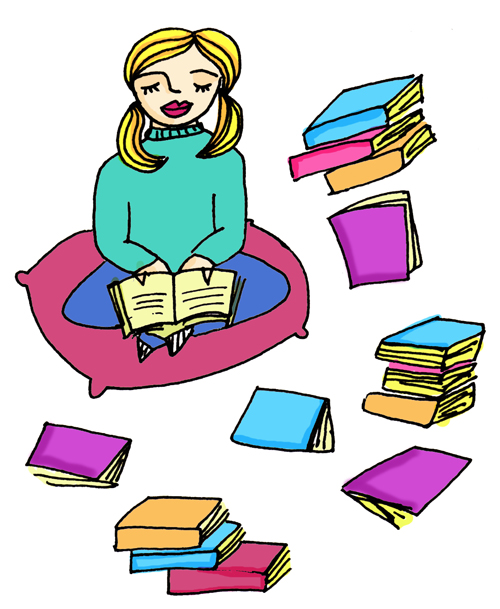 girl with books small