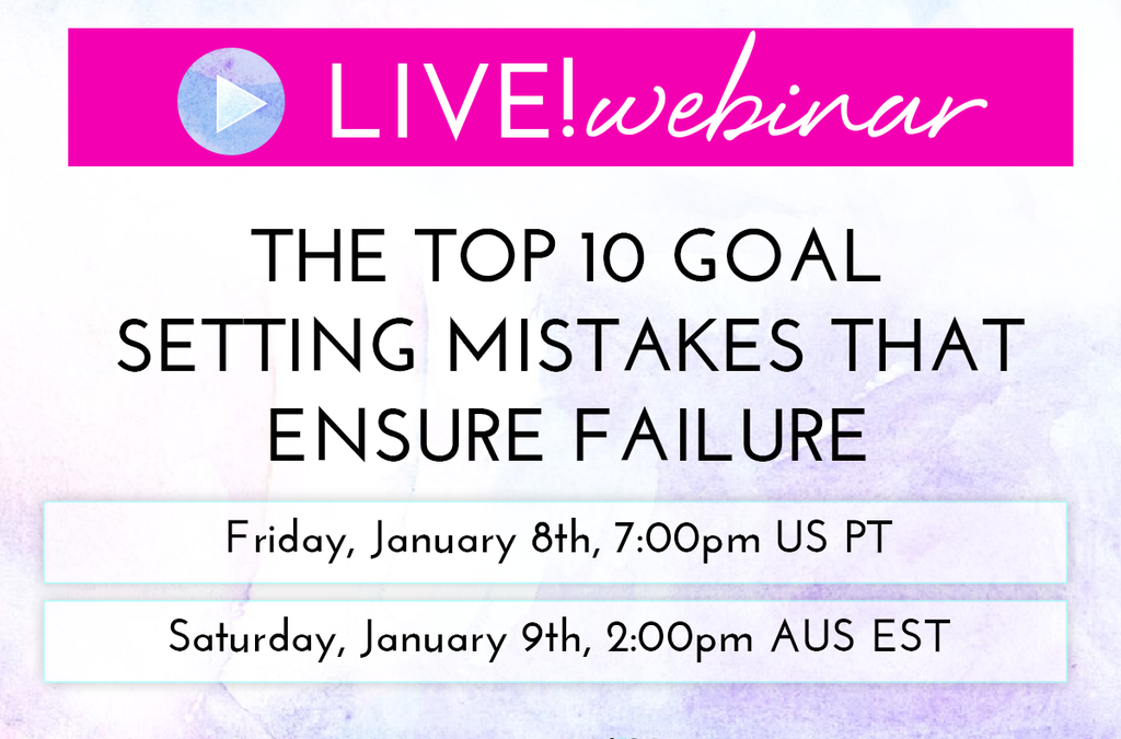 FREE Training: How To Actually Make Sure Your Goals Come True in 2016!