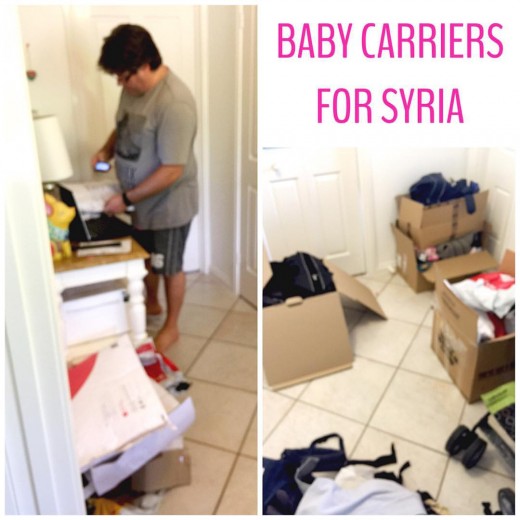 baby carriers for syria