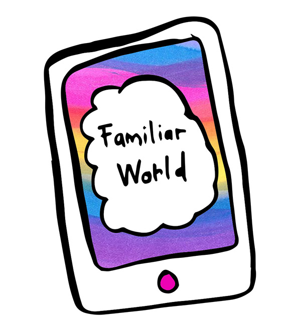 familiar world iphone SML