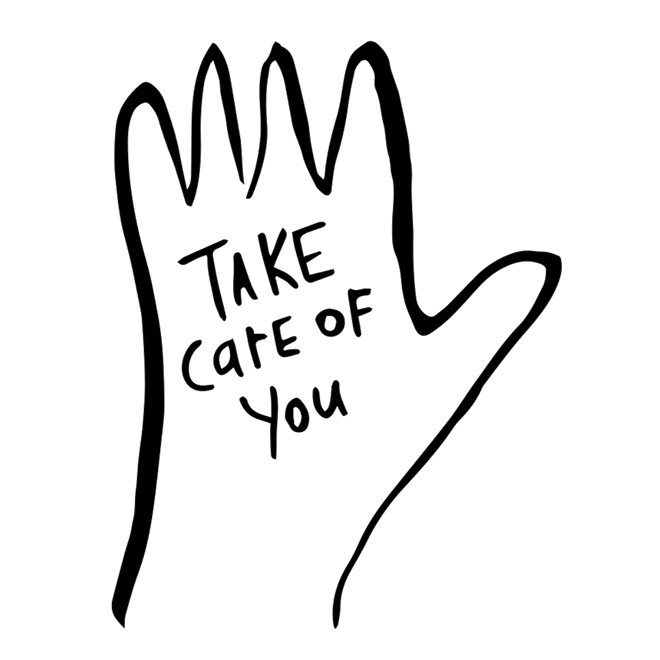 take care of you hand SML
