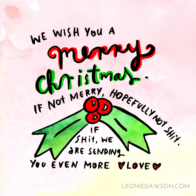 WE WISH YOU A MERRY CHRISTMAS SML