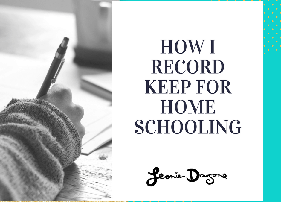 How I Record Keep For Homeschooling