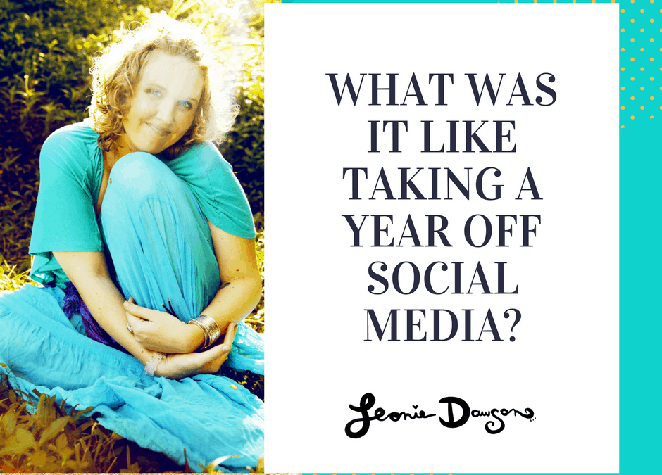 What was it like taking a year off social media?