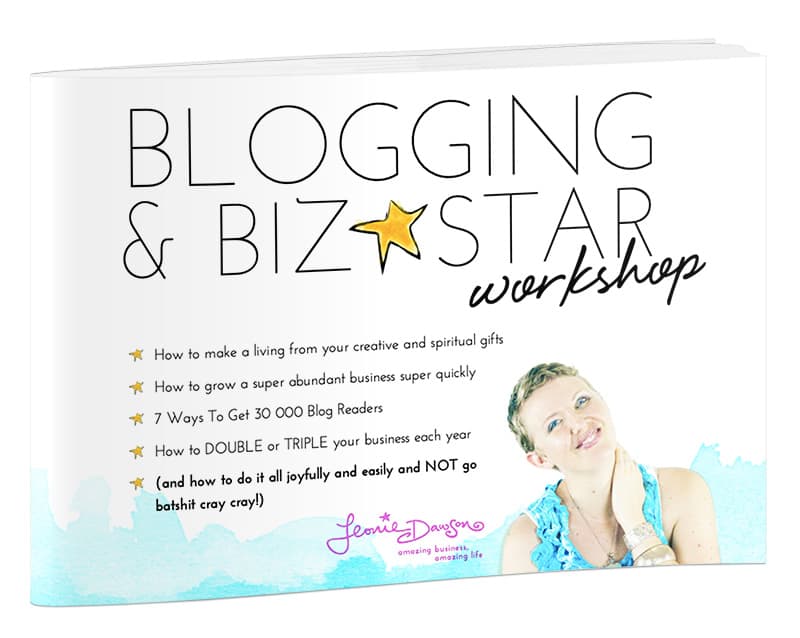 The FREE Biz and Blog Star workshop!!!