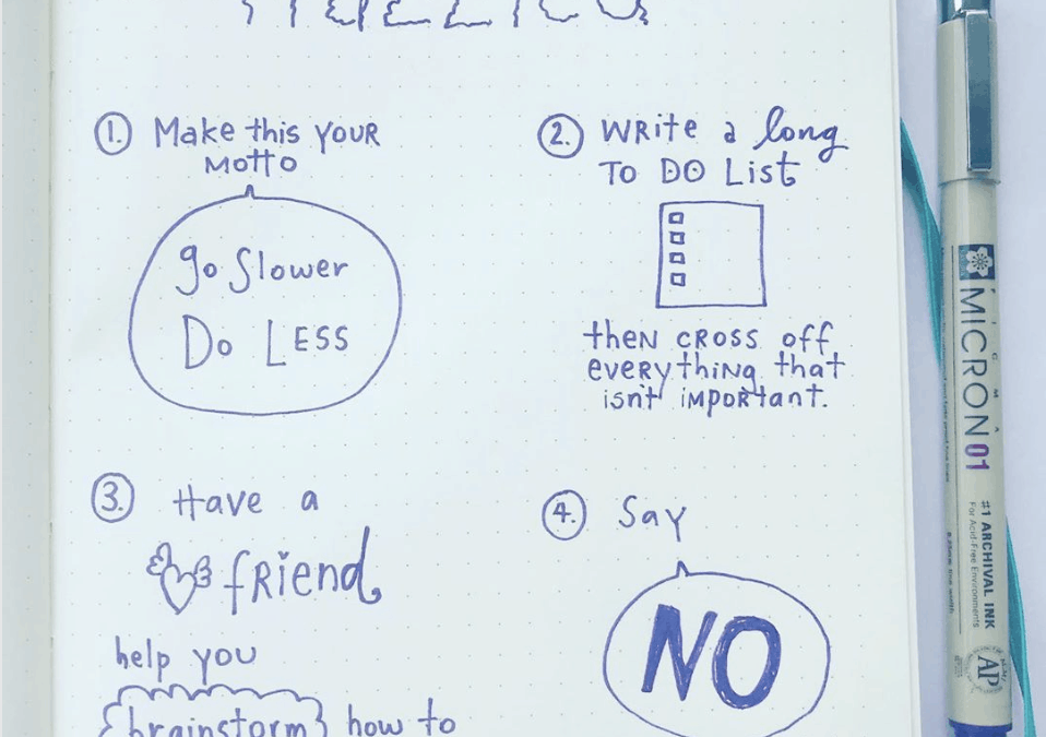 A Short To-Do List for the Frazzled
