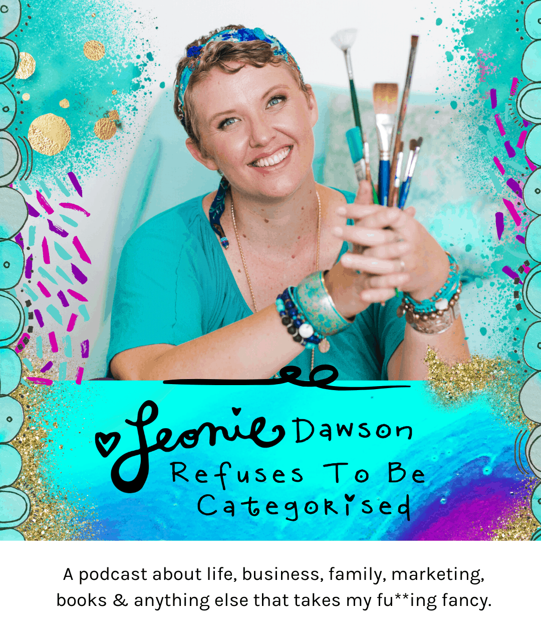 My new ridiculous podcast! Leonie Dawson Refuses To Be Categorised!