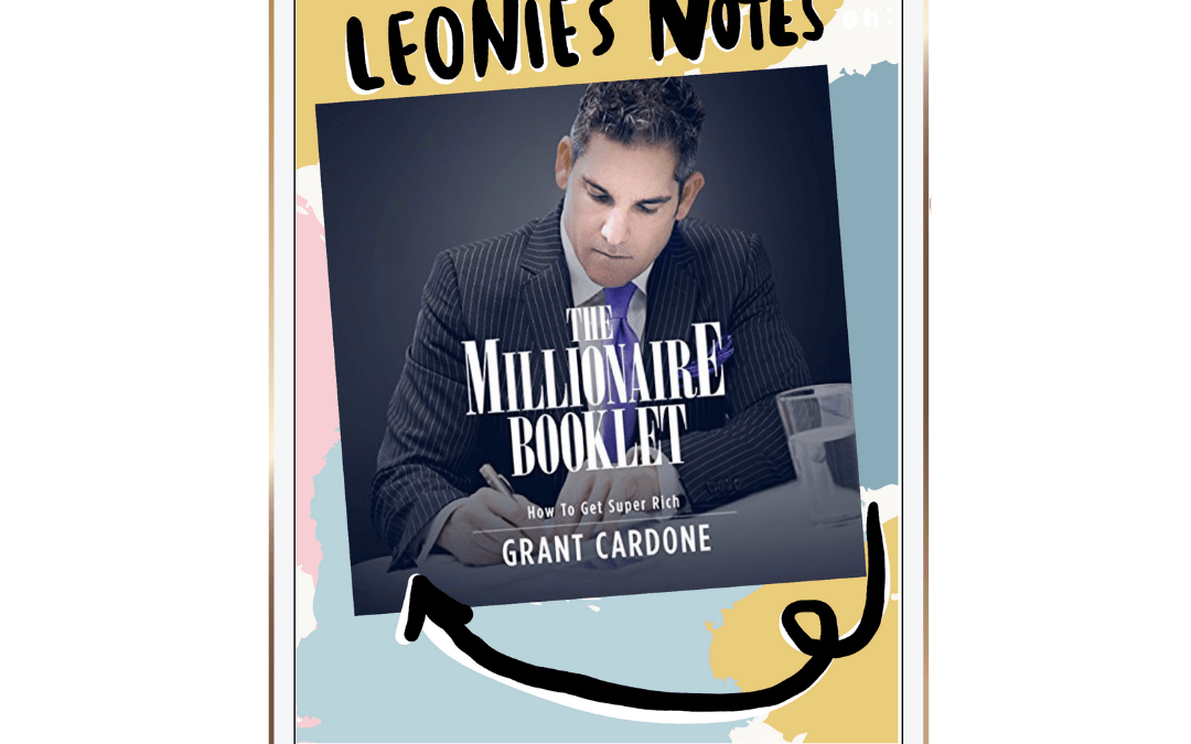 Freebie: Notes on Millionaire Booklet