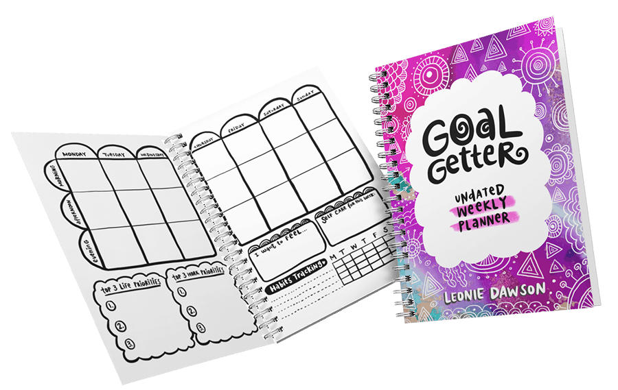 Weekly Planner mockup