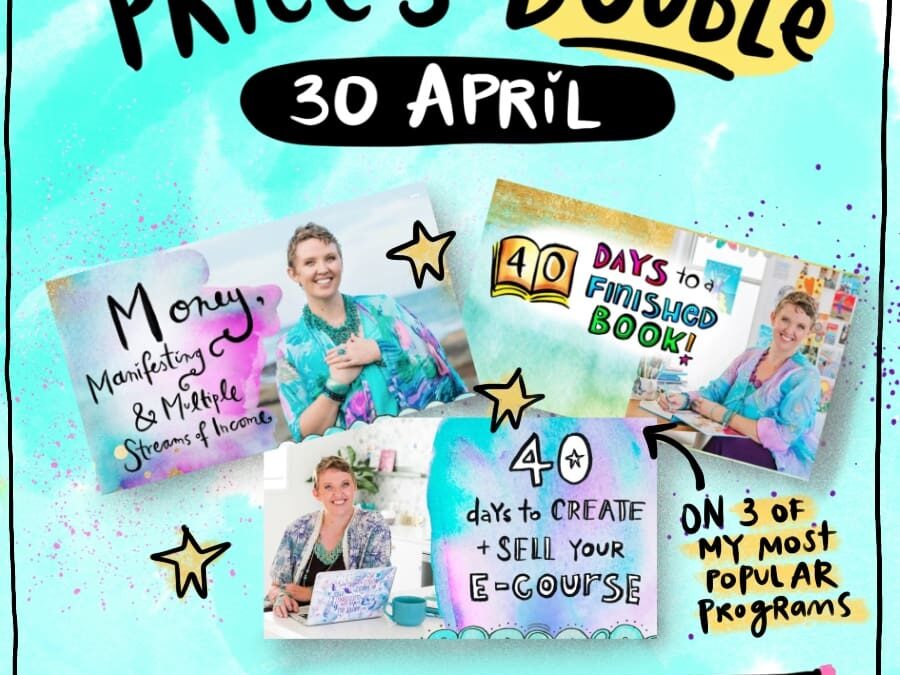 Huge Announcement: Prices Doubling 30 April – Get In Now!