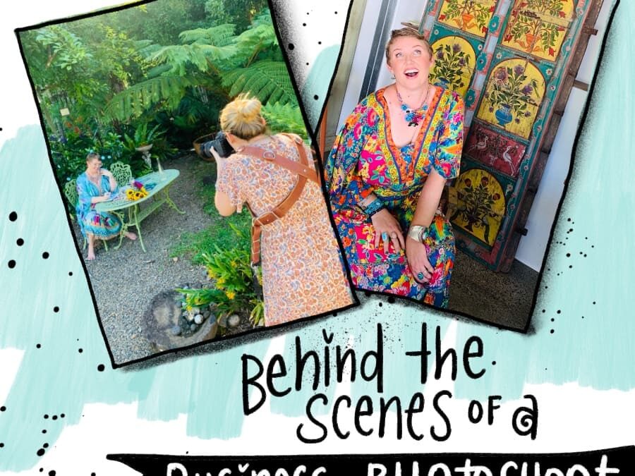 Behind The Scenes: A Business Branding Photoshoot (& Preventing Autistic Burnout)