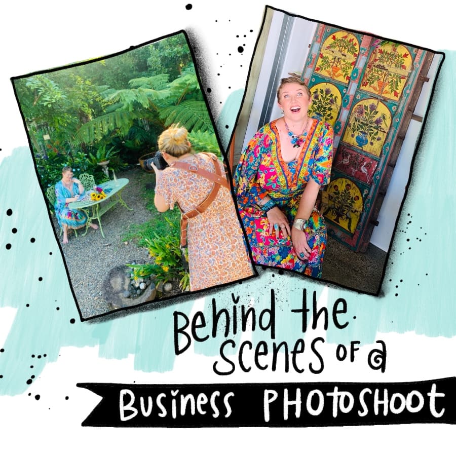 Behind The Scenes: A Business Branding Photoshoot (& Preventing Autistic Burnout)