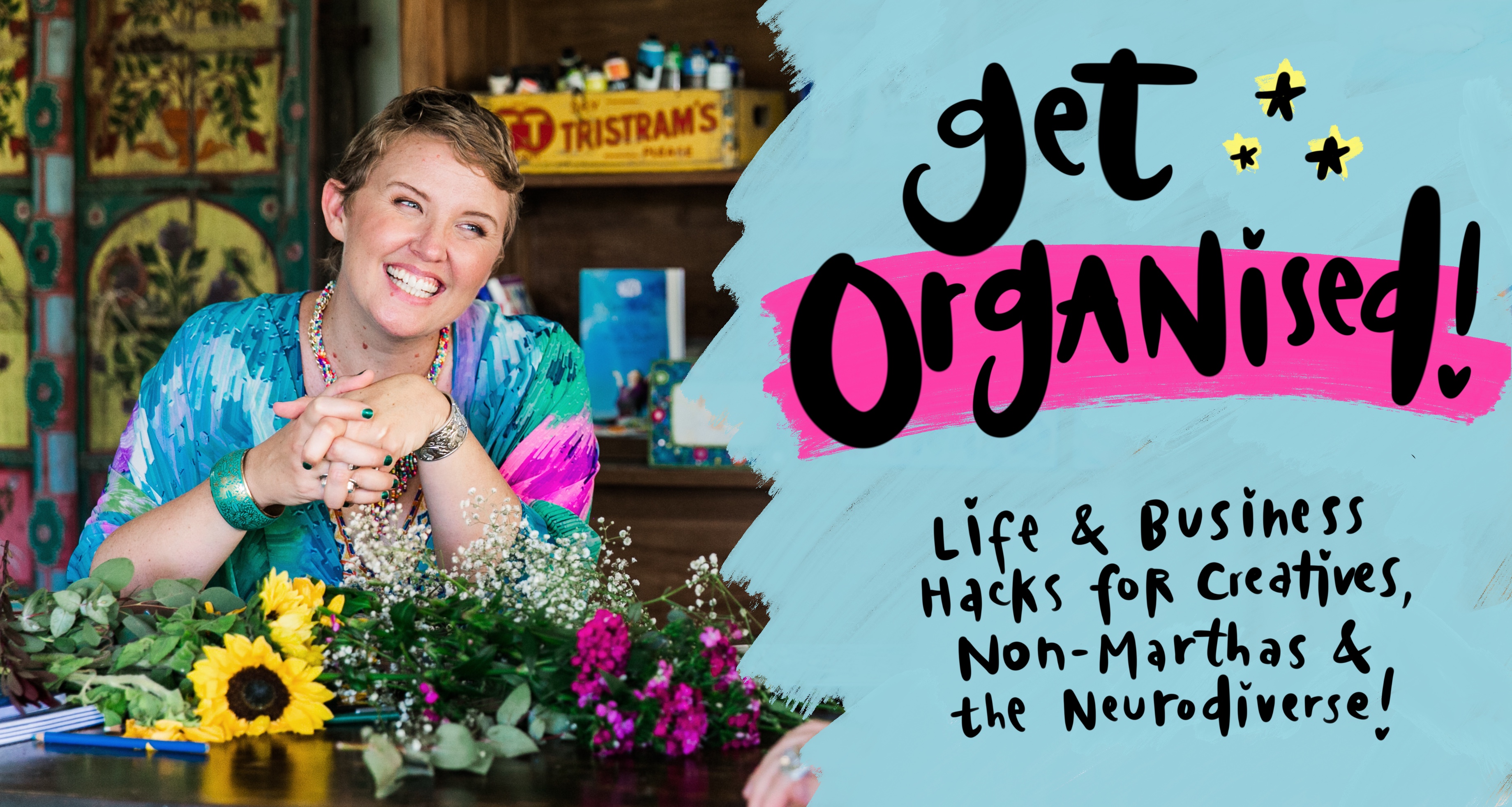 get organised header