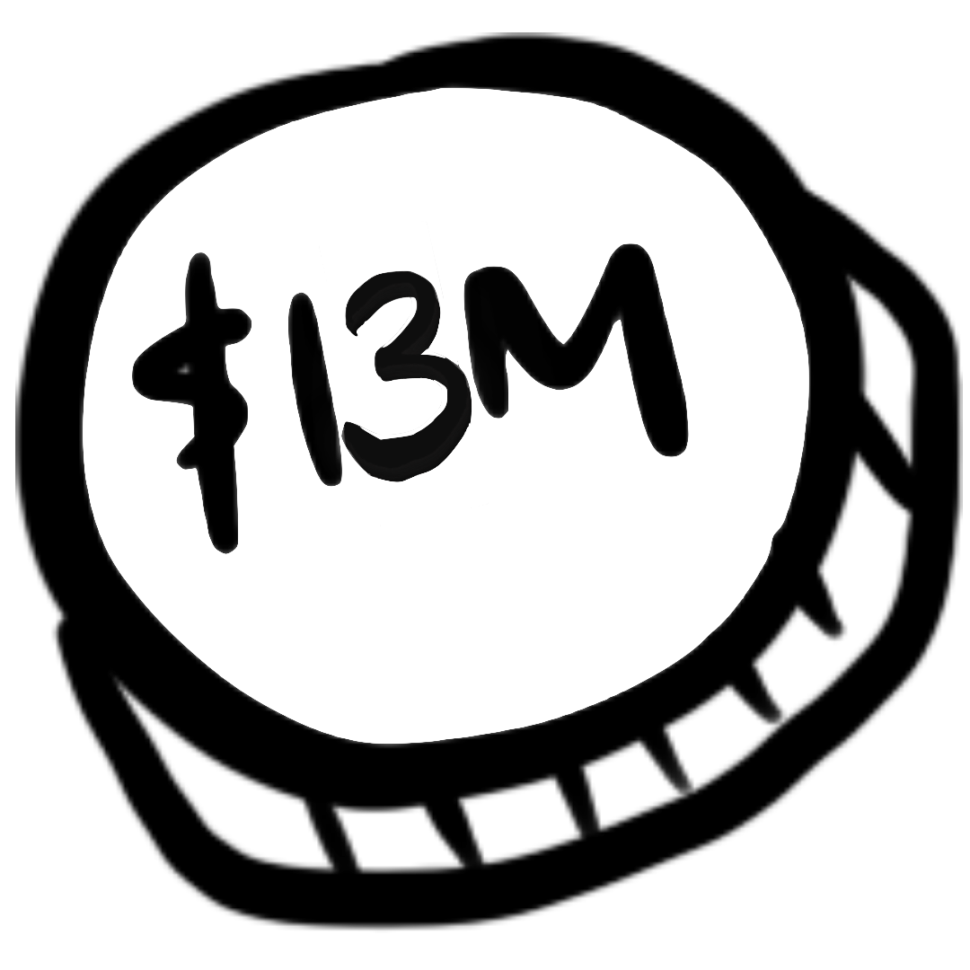 $13m