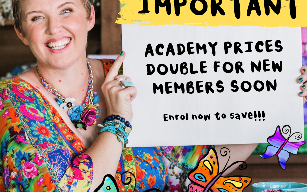Academy Prices Double Soon!