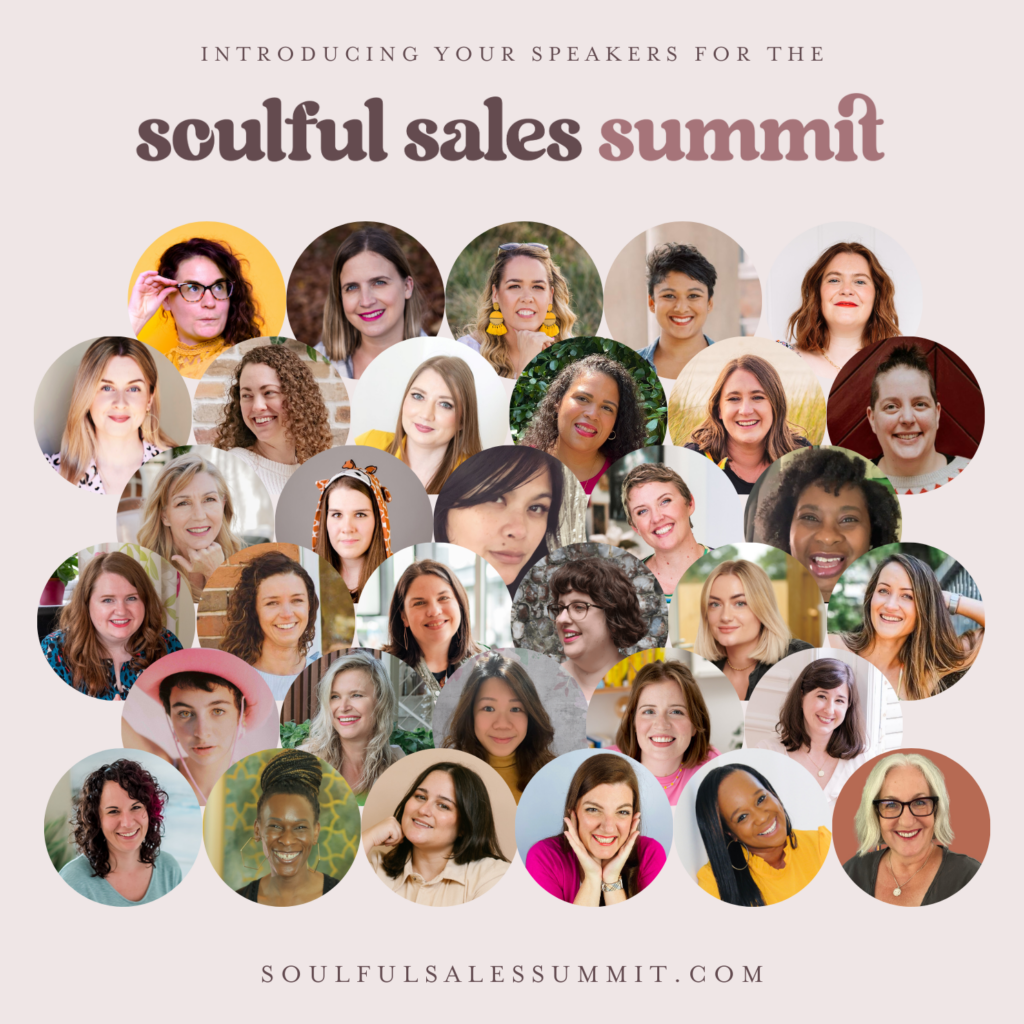 Free Soulful Sales Summit ticket for you!
