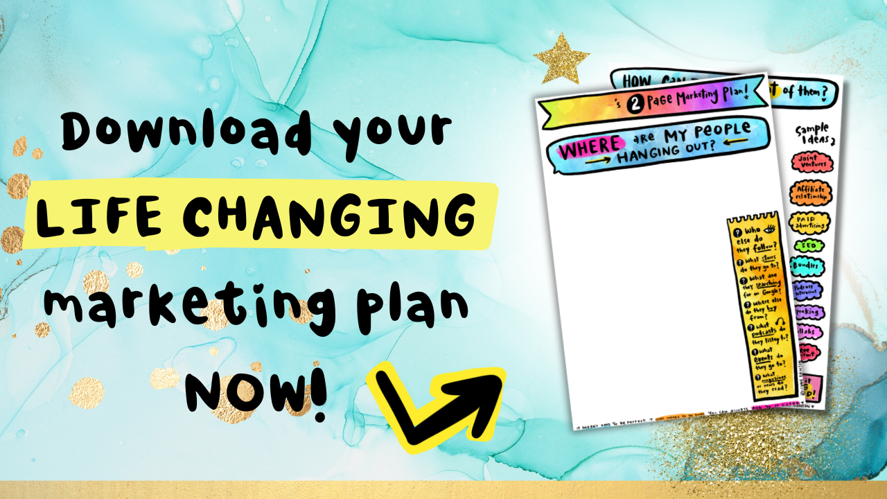 2 page marketing plan