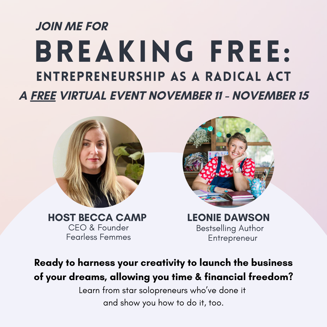 Entrepreneurship As A Radical Act Summit