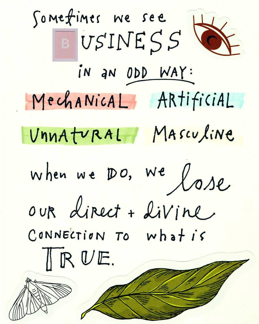 What if your business was a garden - zine page 2