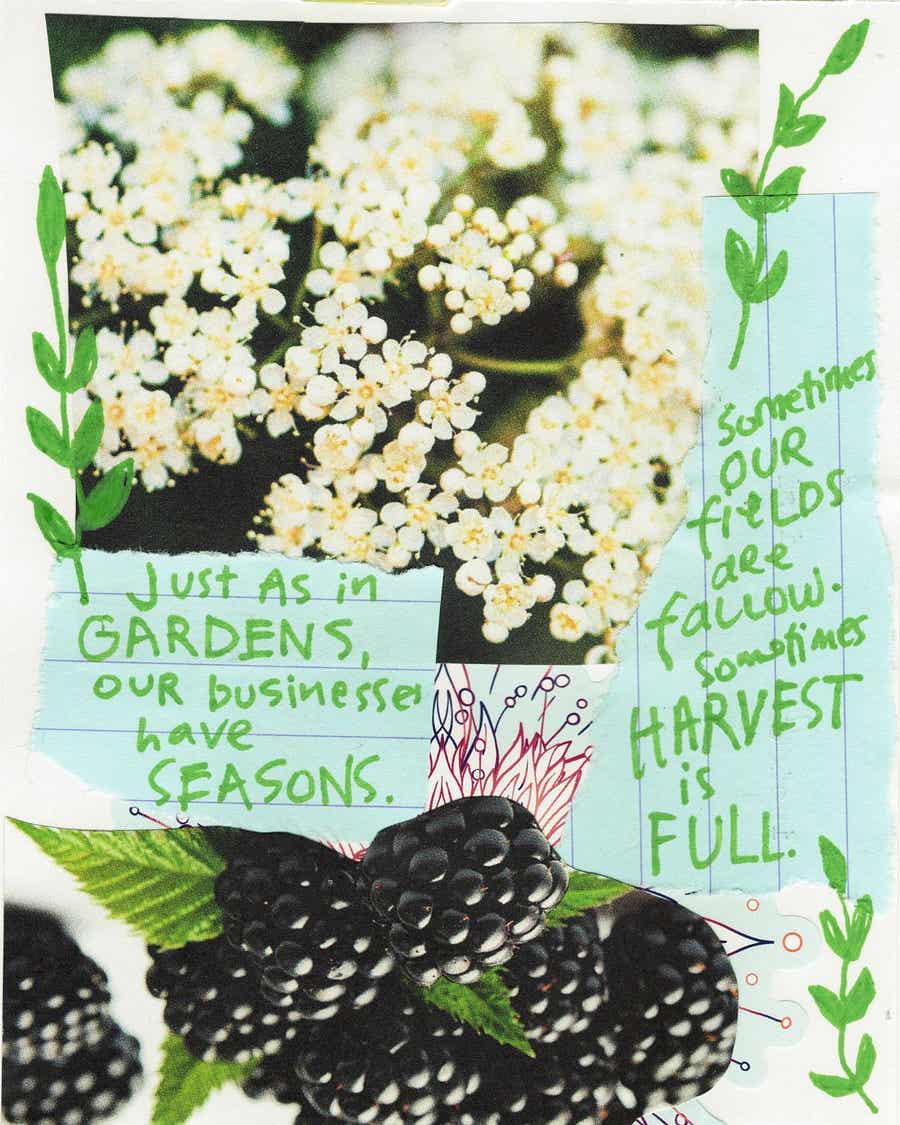 What if your business was a garden - zine page 8