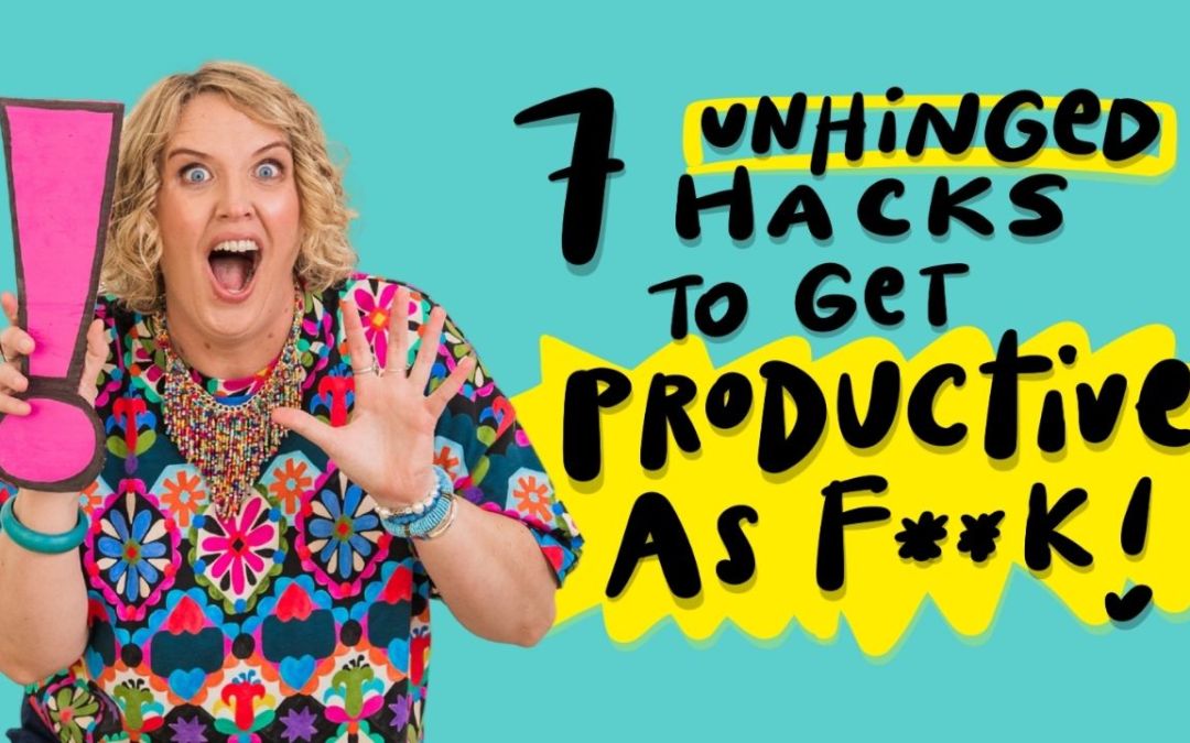How to Get Productive as Fuck Without Waking Up at 5am